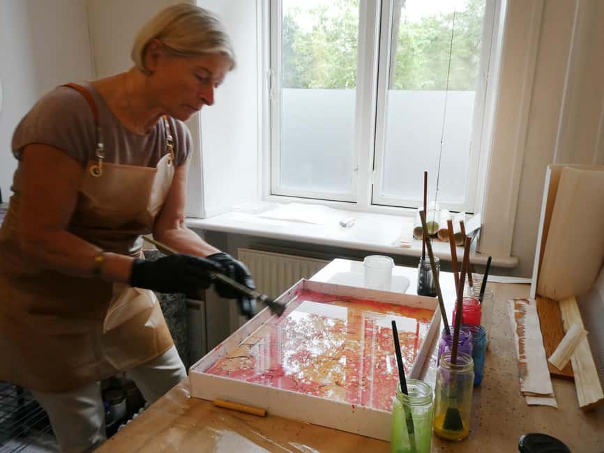 Copenhagen (2-Hour Paper Marbling Workshop with Goda) - Why marbling makes such a good Copenhagen souvenir