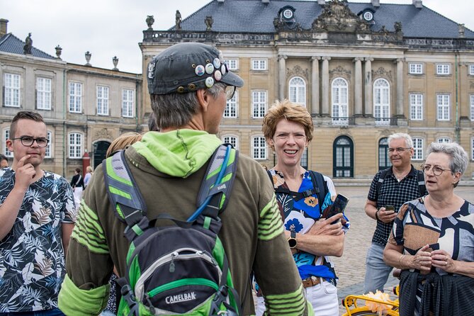 Copenhagen 3 Hour Private Bike Tour with local Guide - Amalienborg puts the royal family in view