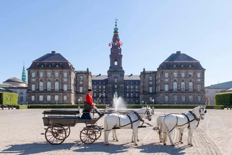 Copenhagen: Christiansborg Palace Entry Ticket - The Royal Stables and Denmark’s white horses