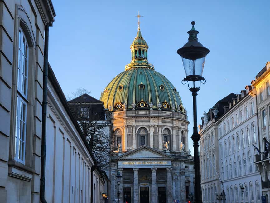 Copenhagen Combo: Walking Tour, Harbor Ferry & Royal Guards - Christiansborg and the harbor from the water
