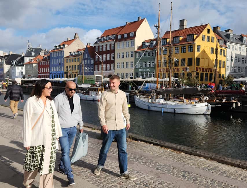 Copenhagen Contrasts with Coffee, Cake & Culture - Starting at the Memorial Anchor in Nyhavn