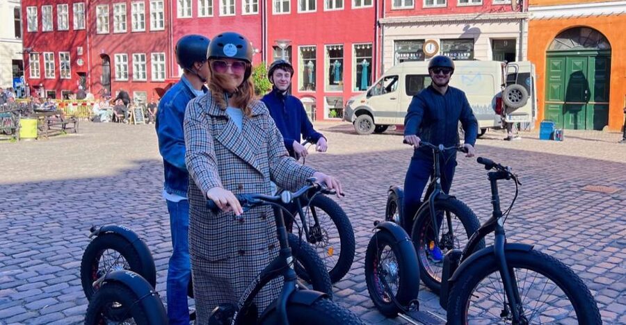 Copenhagen: Guided E-Scooter KickBike Tour- All Highlights - Gefion Fountain, the Citadel, and the Little Mermaid