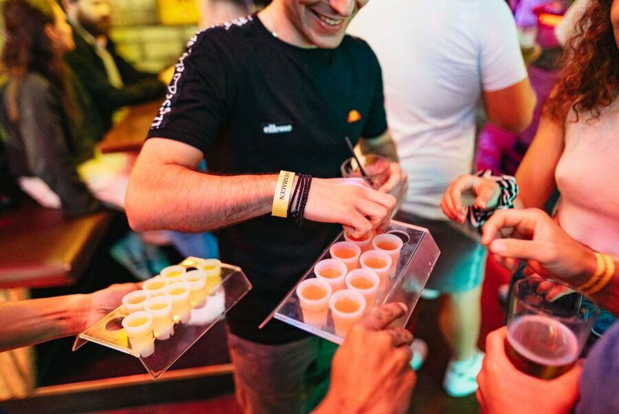 Copenhagen: Guided Party Pub Crawl with 4 Shots and 1 Drink - Starting inside Barcelona Bar