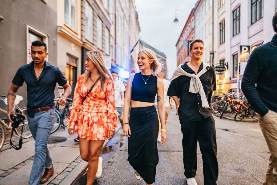 Copenhagen: Guided Party Pub Crawl with 4 Shots and 1 Drink - What $47 gets you