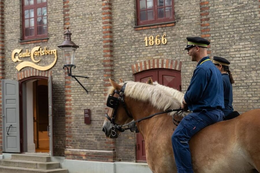 Copenhagen: Home of Carlsberg Experience Entry Ticket - Arriving at the old Carlsberg brewery