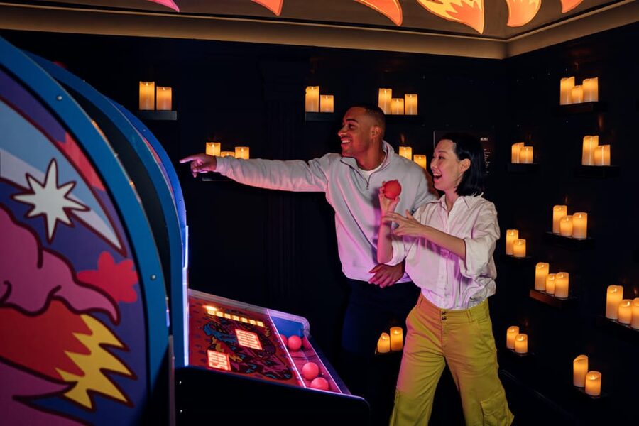 Copenhagen: IKONO Immersive Experience Entry Ticket - The 1980s Arcade And A Change Of Mood