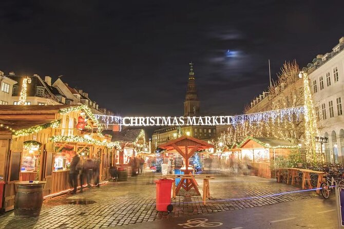 Copenhagen Private Christmas Walking Tour with Gløgg - Kongens Nytorv: a skating-rink finale