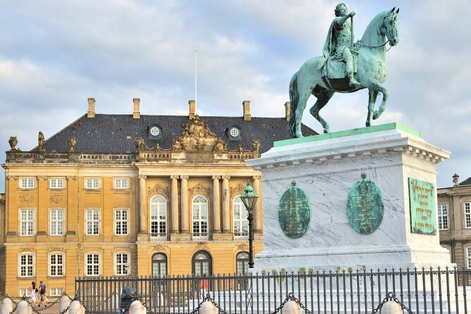 Copenhagen Scavenger Hunt and Highlights Self Guided Audio Tour - Amalienborg Palace Museum from the outside