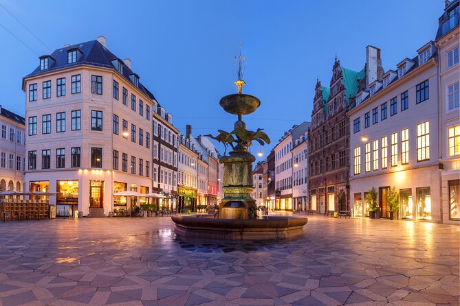 Copenhagen Scavenger Hunt and Highlights Self Guided Audio Tour - Copenhagen Stock Exchange and the old harbor district