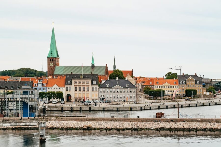 From Copenhagen: Lund and Malmö 2-Country Tour - Lund Cathedral and the small streets behind it