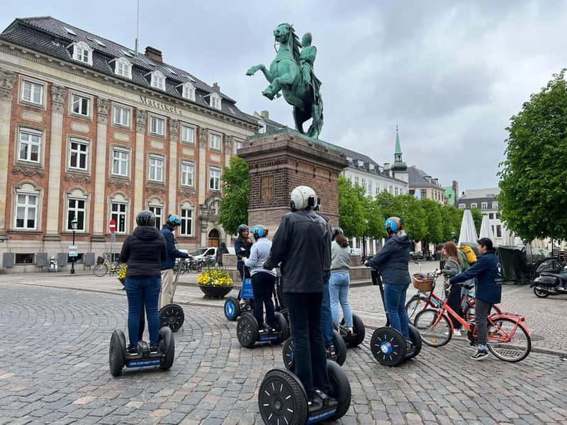 Guided SegwayTour of Copenhagen - 1 hour guided Tour - Key points at a glance
