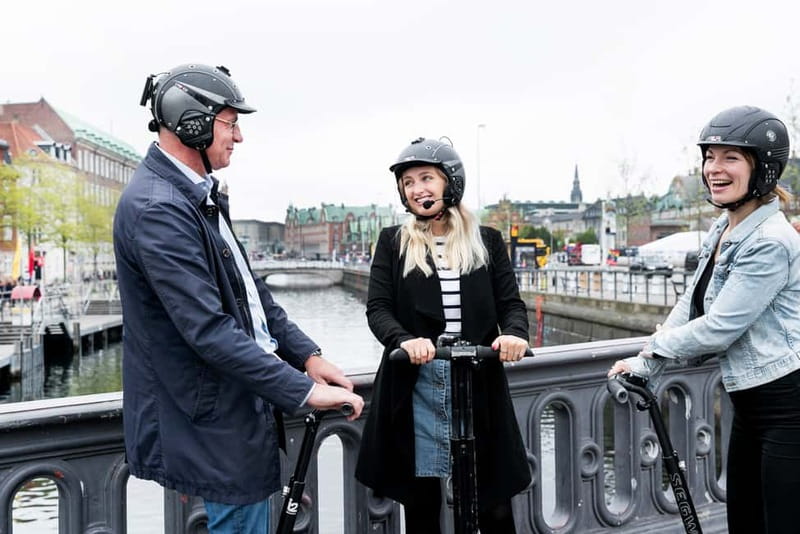 Guided SegwayTour of Copenhagen - 1 hour guided Tour - Who will enjoy this ride most?