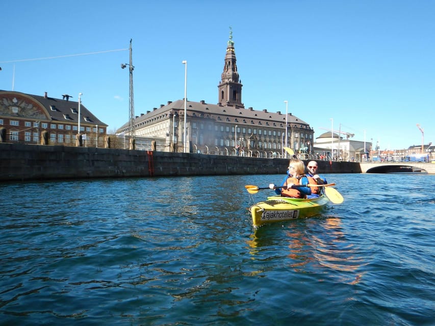Kayak Tour in Copenhagen Harbor - June, July and August - What to bring for a dry, comfortable paddle