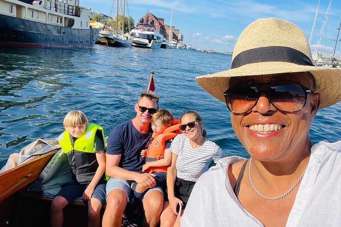 Private Copenhagen Boat cruise in Scandinavian mahogany boat - Christianshavns Kanal and Christiania