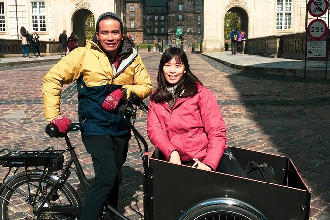 Private Copenhagen Family Cargo Bike Tour – Winter Adventure - Kastellet and the Little Mermaid
