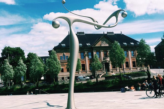 Street Art and Rooftops of Aarhus, Denmark - Sculptures, graffiti, murals, and installations