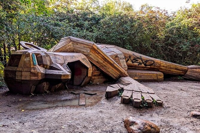 The Six Forgotten Giants Trolls Hunt with Minibus - Rødovre: crawl into Sleeping Louis