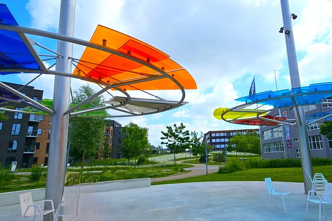 Two hour city tour through the new Odense - The harbor pool, seen from outside