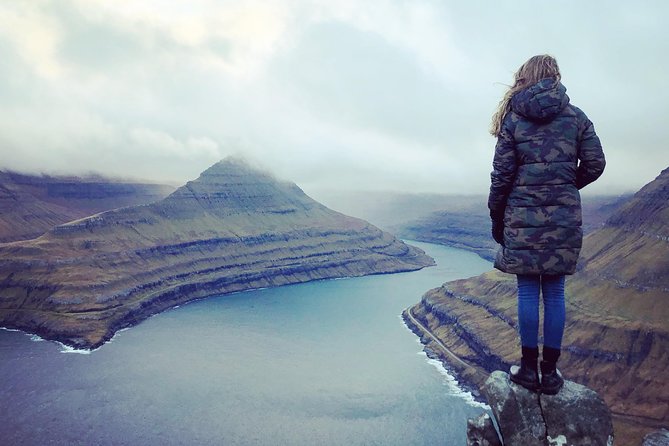 Waterfall Tour in Faroe Islands - Fossá, a waterfall with a different scale